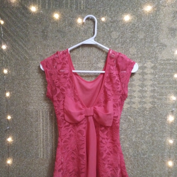 Women's coral blouse - Picture 1 of 4